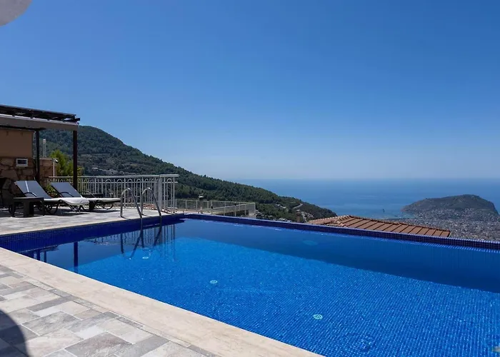 Qoople Tepe With Infinity Pool And Panoramic View * Alanya