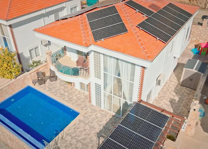 فيلة Qoople Tepe With Infinity Pool And Panoramic View ألانيا